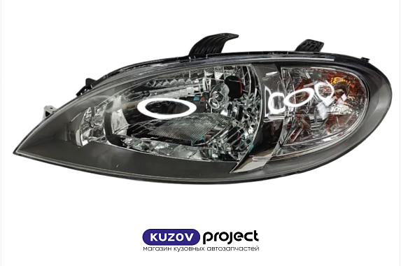 Фара левая с электрическим корректором Chevrolet Lacetti 2004-2013 HBK (Китай)