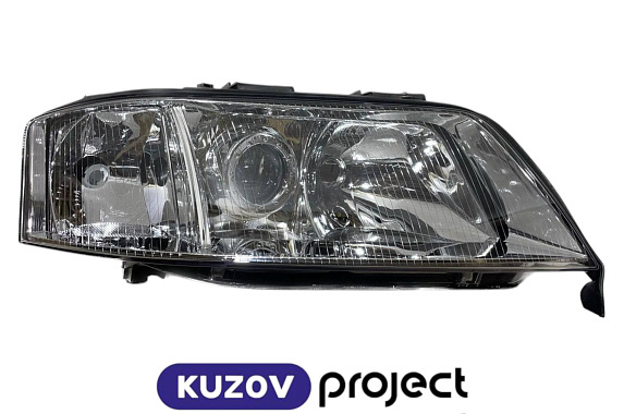 Фара правая с электрическим корректором Audi A6 1997-2001 (Тайвань)
