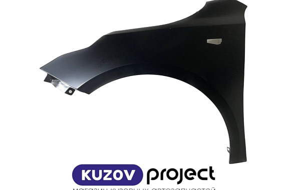 Крыло левое с отверстием под повторитель  Kia Ceed 2018-Н.В. (Китай)